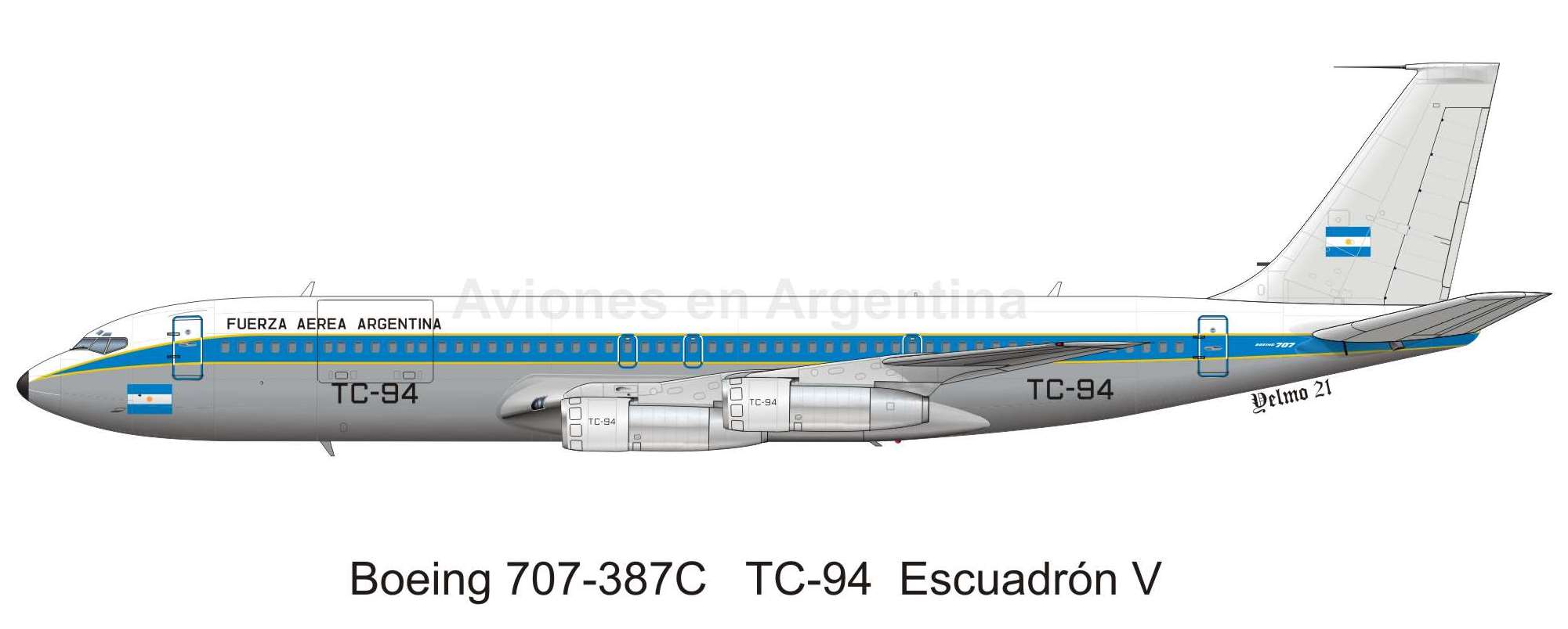 Reseña Histórica del Boeing 707-387C TC-94/LV-LGO
