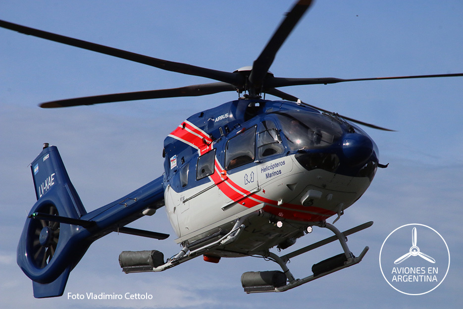 Presentación del nuevo H145 de cinco palas para Helicópteros Marinos