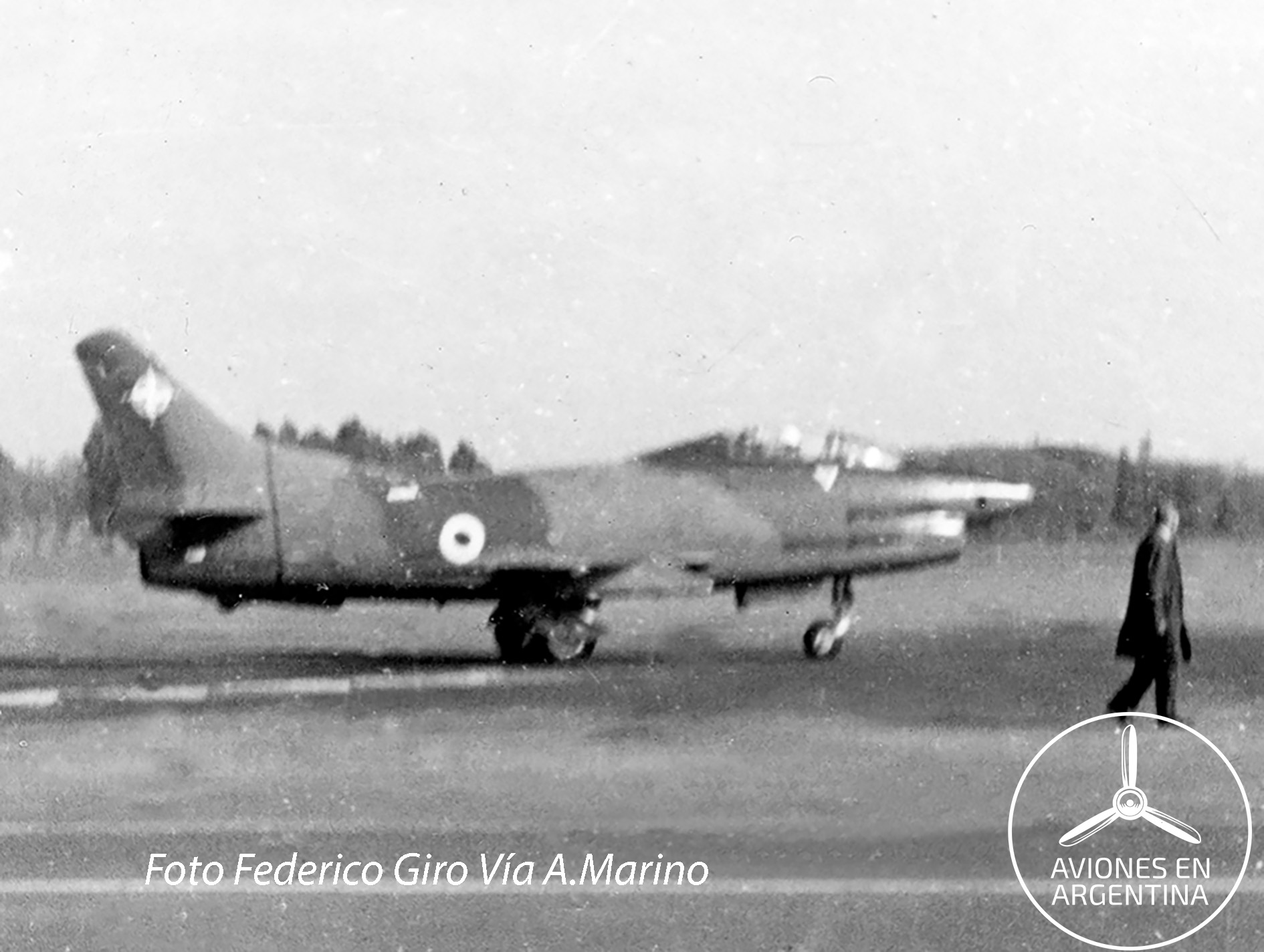La  Aeronáutica Militare Italiana presente en las Bodas de Oro de la Fuerza Aérea Argentina en 1962