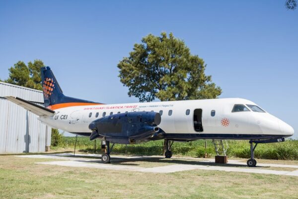 El LV-CEI ya en su sede definitiva la Escuela de Vuelo Whisky Zulu Foto Luis Hernán